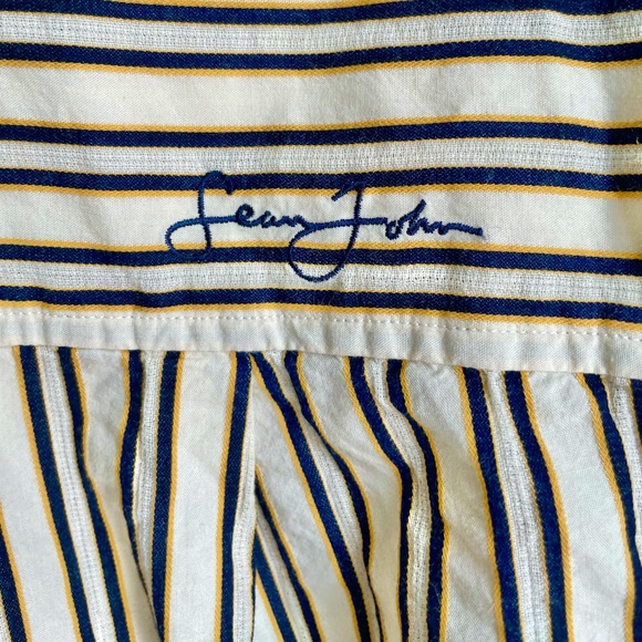 Casual Striped Button-Down Long Sleeve - Picture 8 of 9